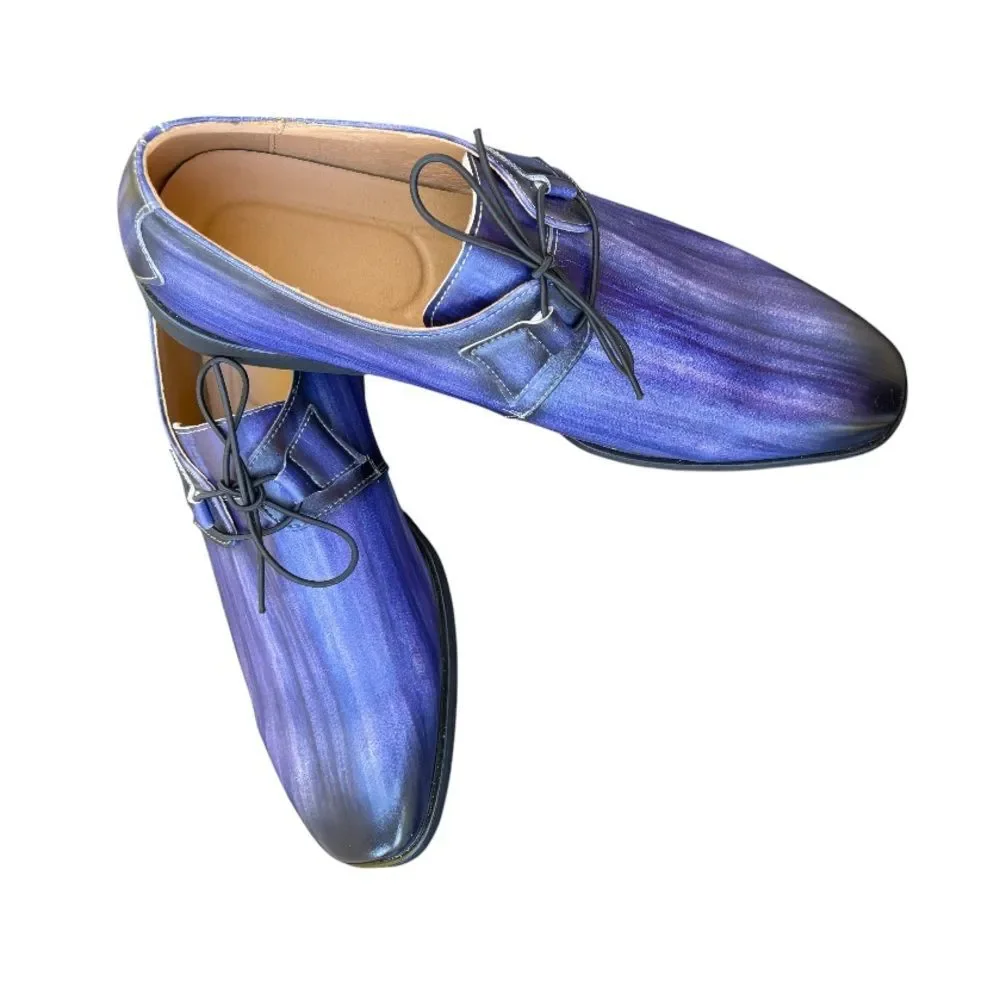 NEW Pointed Toe Oxford Dress Shoe Derby Special Occasion Wedding Formal Event